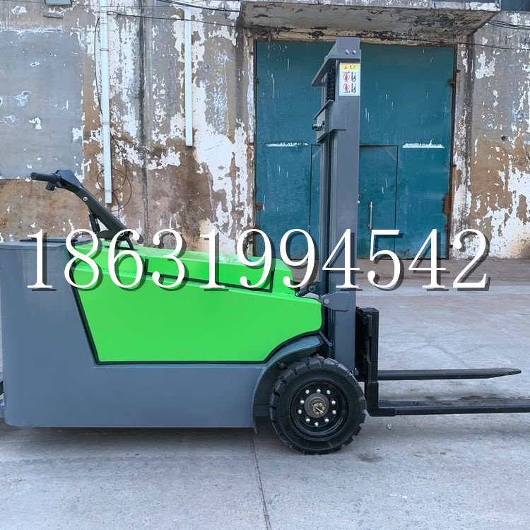 新邵县小型电动叉车1吨2吨步行站驾式电瓶堆高充电装卸车液压升降车铲车